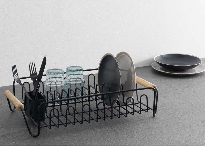 NEW--PremiumRacks Countertop Dish Rack - Perfect For Smaller Spaces 