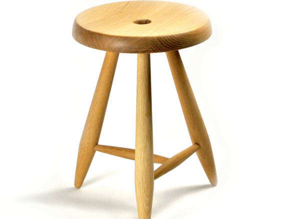 white oak alpine stool 8
