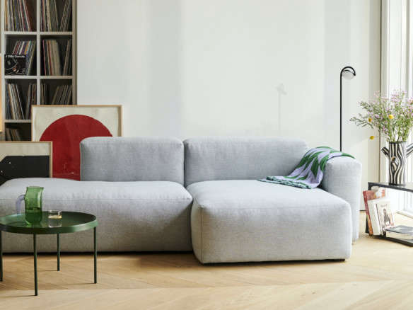 hay mags soft low sectional chaise  