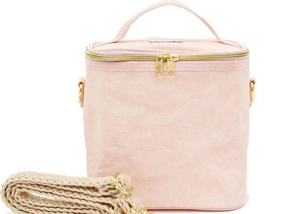 ardent pink lunch bag  