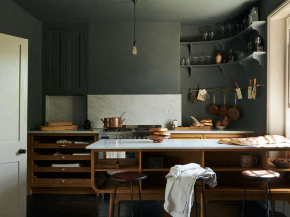 Kitchen of the Week A Furniture Designer and a Textile Artist Give Their Catskills Kitchen a New Coat of Paint portrait 37
