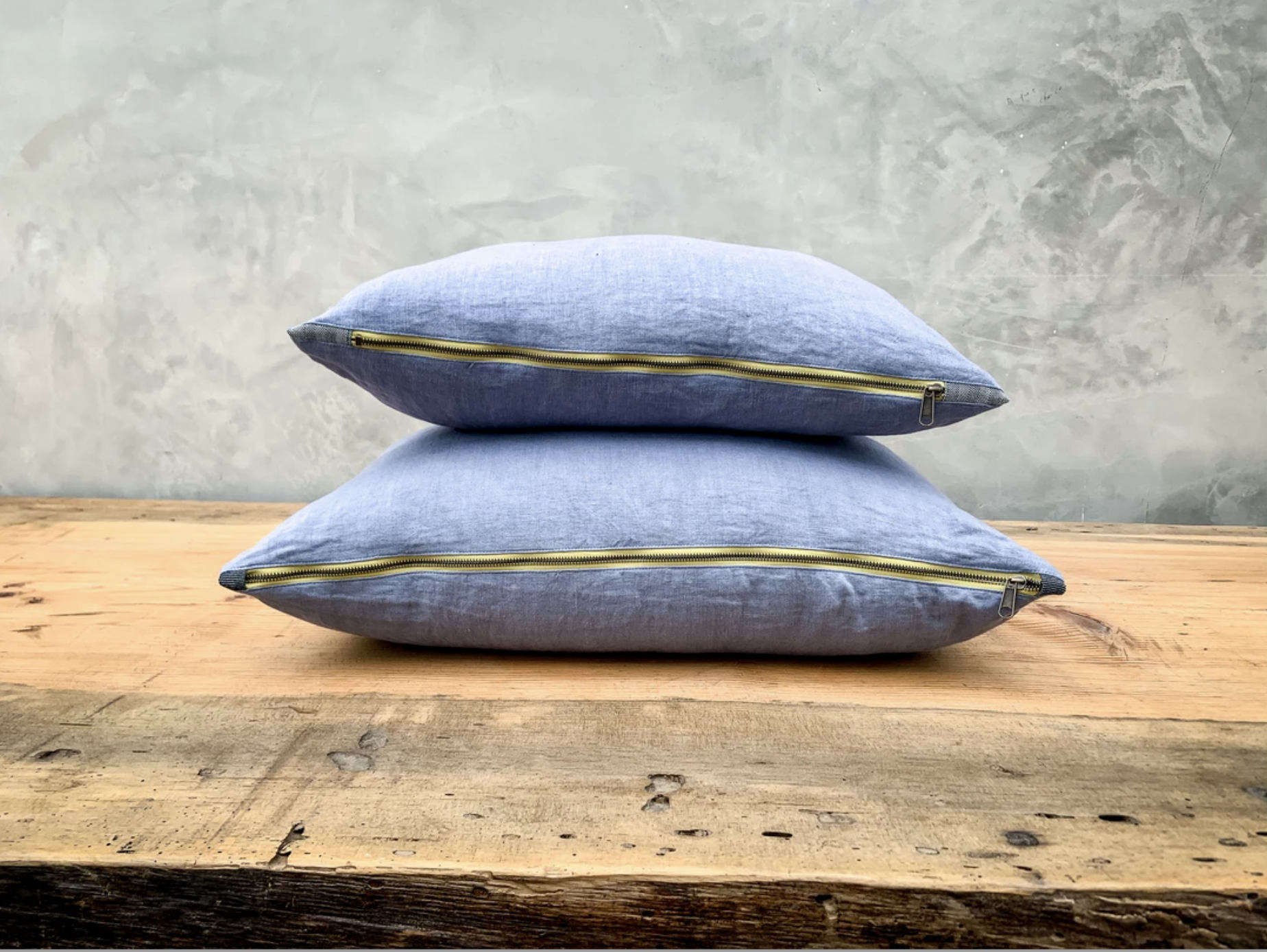 blue linen throw pillows suay