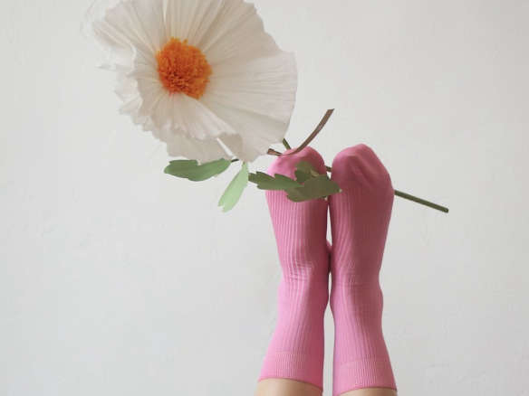 maria la rosa silk socks  