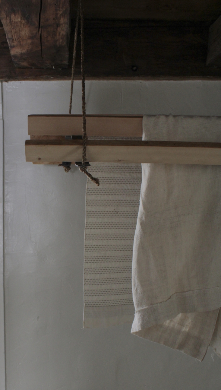 Finished Laundry Rack, Photo by Bess Piergrossi