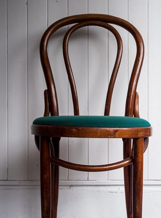 bent wood old coffee chair 8
