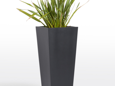 modern fiber tapered planter  