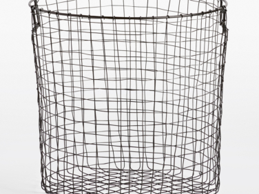 modern wire round basket  
