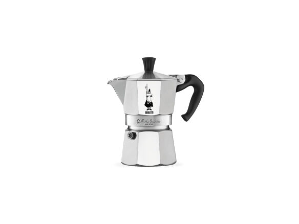 bialetti moka express stovetop coffee maker, 3 cup, aluminum silver 8