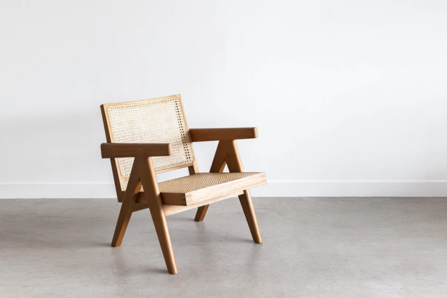 The Pierre Jeanneret re-edition Easy Armchair is available through Tigmi Trading.