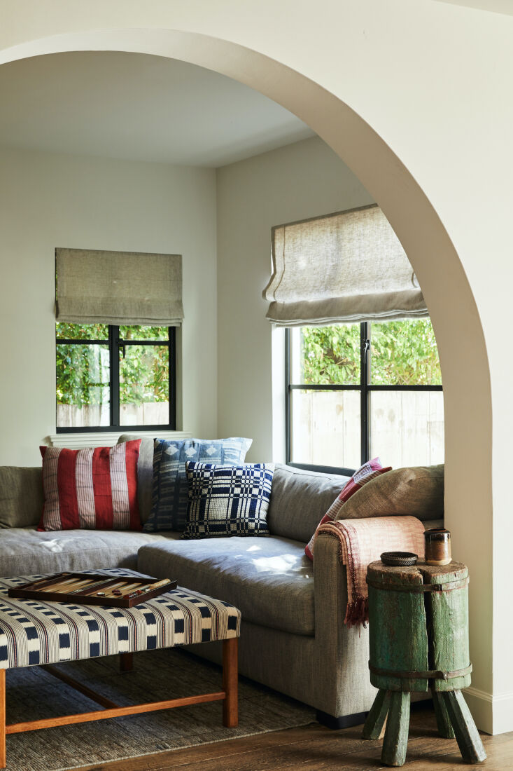 &#8220;Some of the arches in the home are original, and some of the other ones are created to maintain consistency. Greg Cahill of Cahill & Leese Architects did all of the architecture for the home and is responsible for these design elements.,&#8221; says David. Alonzo Construction provided the general contracting.