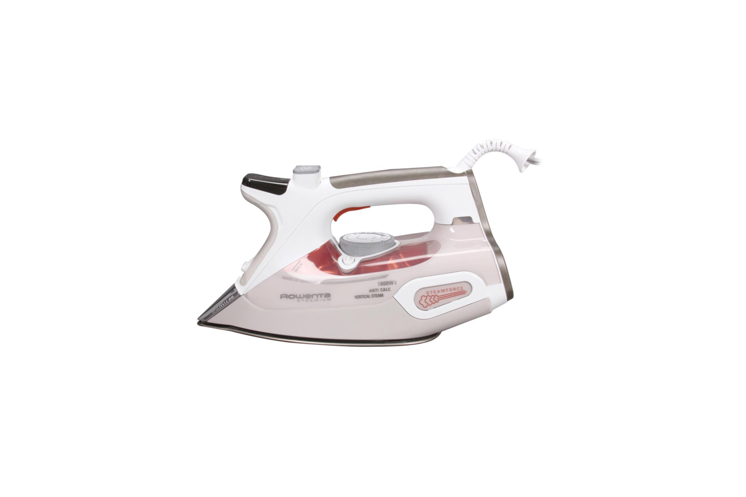 another style from rowenta, the steamium steam iron in brown is available throu 13