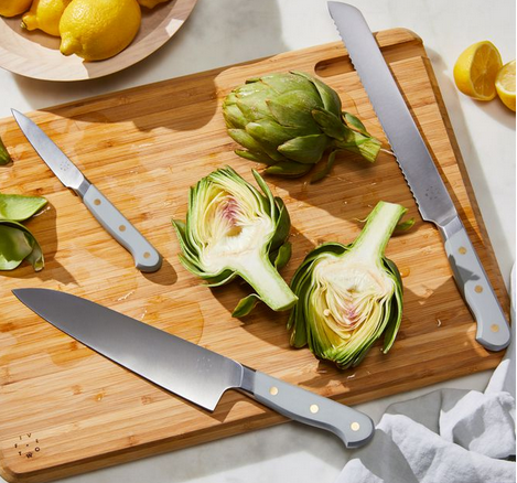 Berti Black-Handled Italian Kitchen Knives on Food52