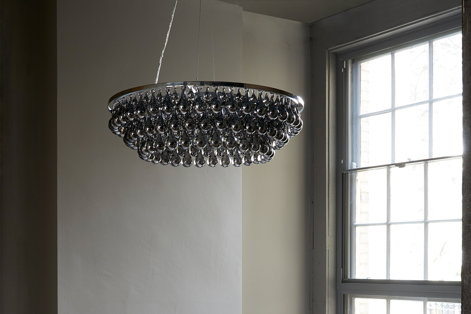 the ochre artic pear chandelier round is available in five different sizes. con 10