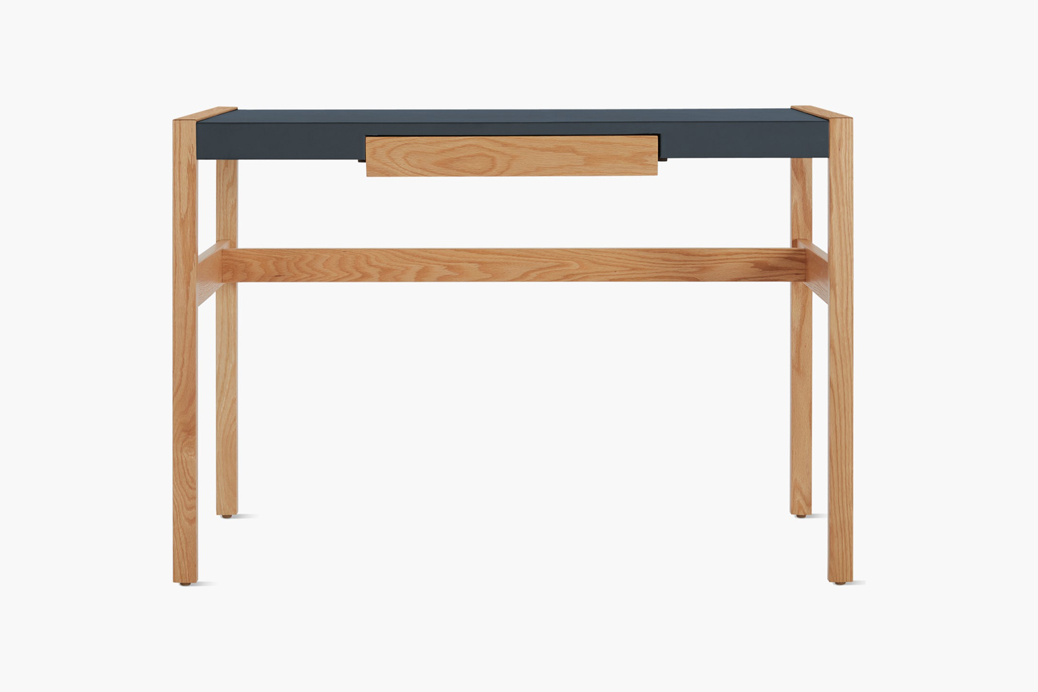 designed by jens risom in 1968, the risom desk comes in ebonized oak, oak, and 15