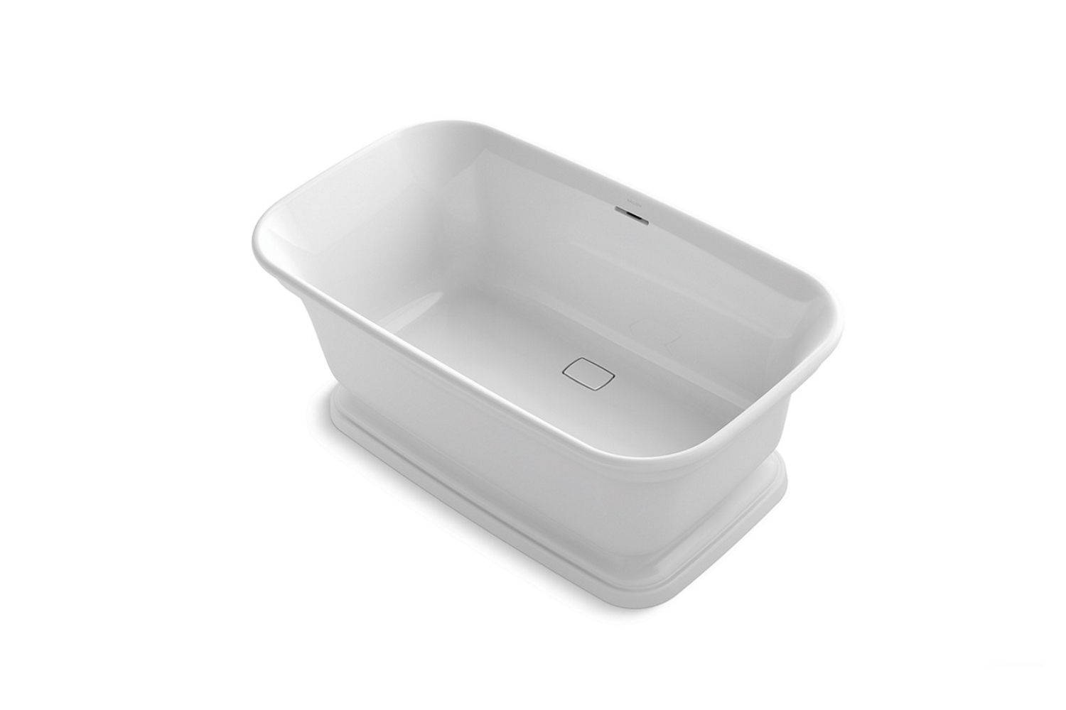 the kallista classic freestanding bathtub in stucco white is $6,175. 10