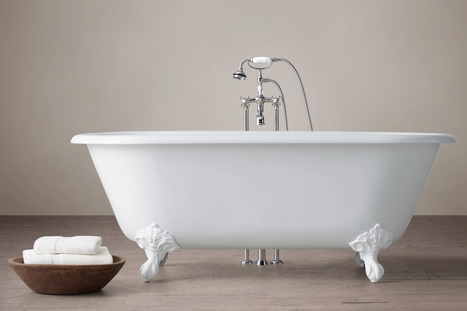 at restoration hardware, the vintage imperial clawfoot tub starts at $8,550. 11