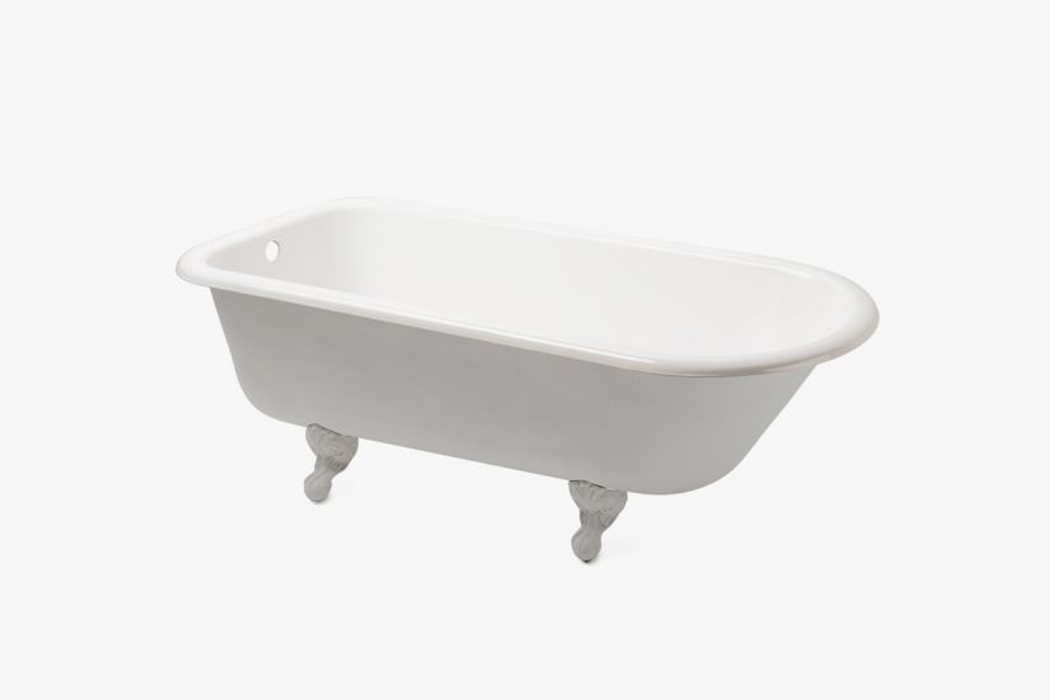 the waterworks saxby freestanding cast iron bathtub with feet is $4,180. 17