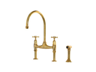 devol aged brass ionian tap faucet  
