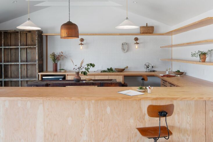 &#8220;using marine plywood for the cabinets and the countertops offered  13