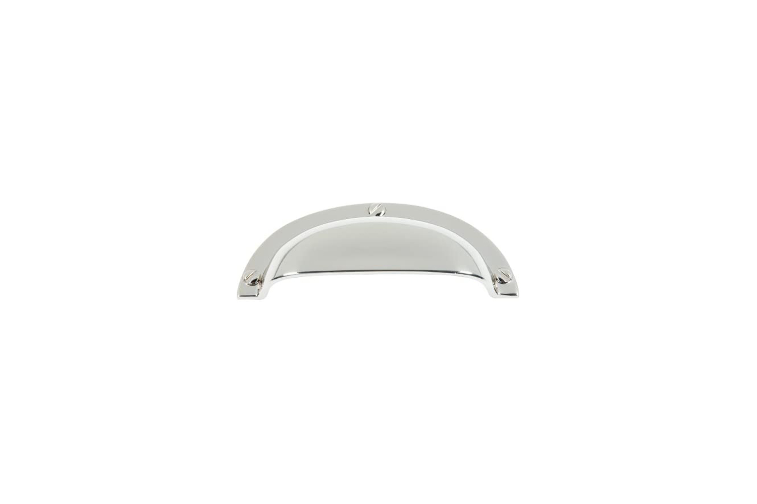 the atlas homewares euro tech collection bin pull in polished nickel is $10.0 19