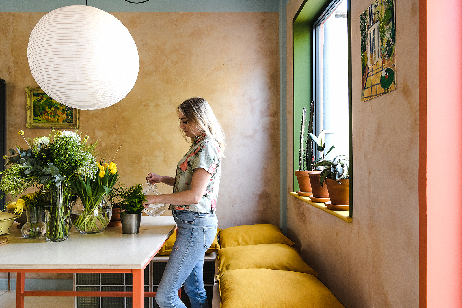 Kitchen of the Week: A Waste-Conscious Remodel Inspired by the Colors at Burning Man