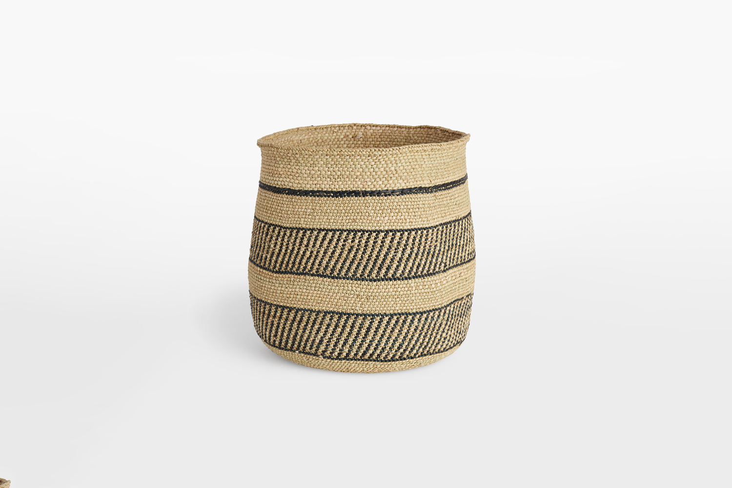 the iringa round basket is $129 at rejuvenation. 24
