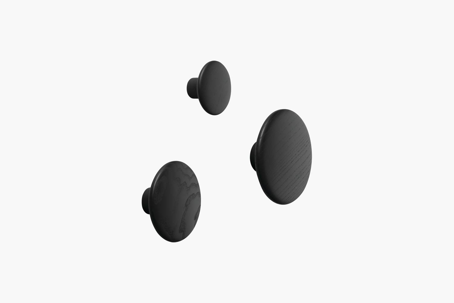 design within reach dots black wood 18