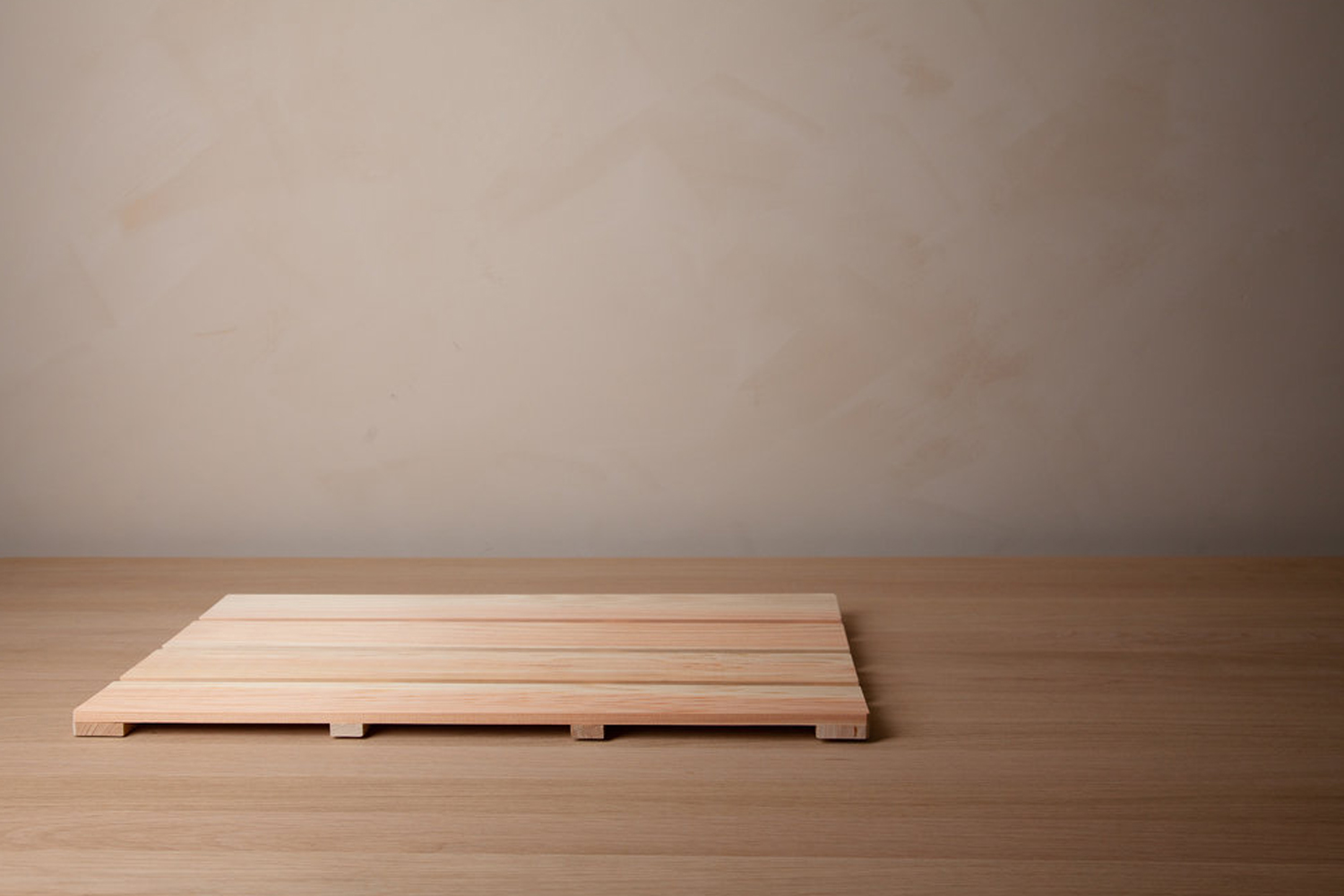 Hinoki Board Stand Bath Mat Sunoko 450mm Made in Japan Ikegawa wood F/S 