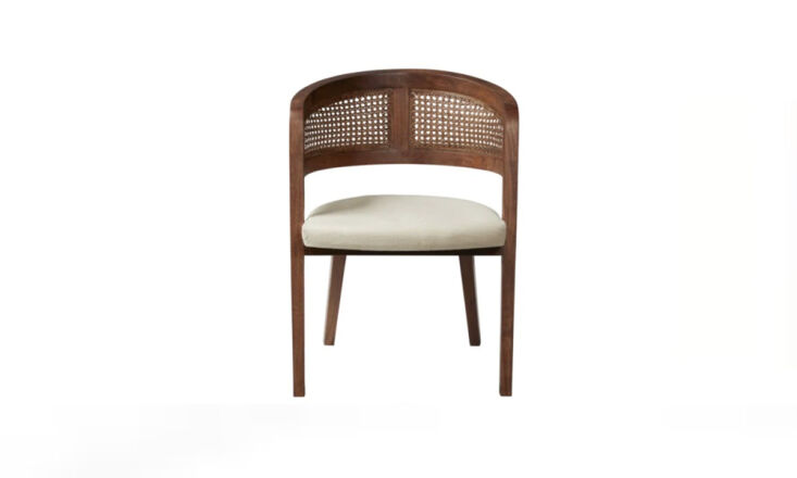 the nest cane chair is $569 from burke decor. 14