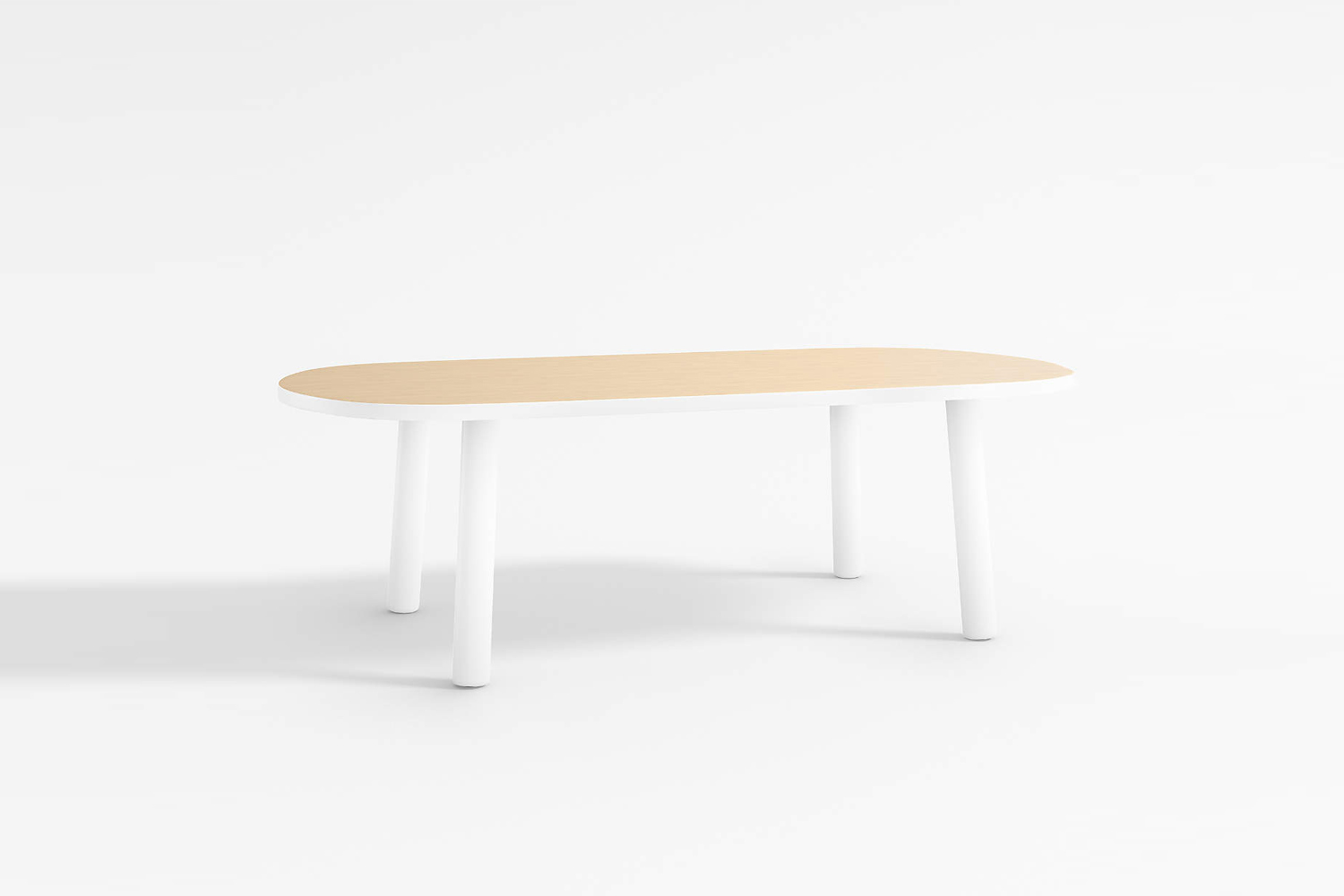 at crate & barrel, the rue adjustable white wood kids table is \$\249 and p 18