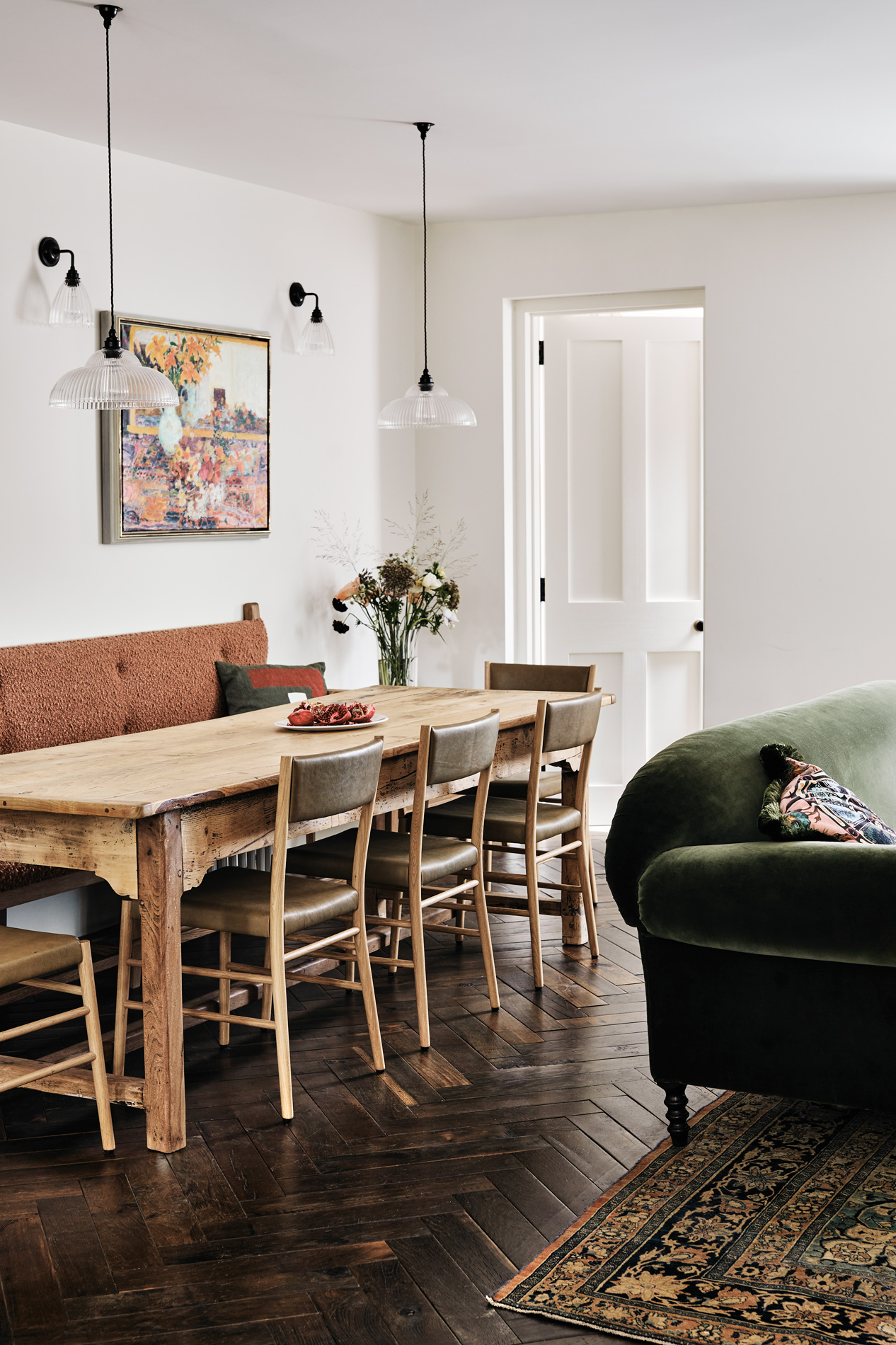 mark lewis design primrose hill house, london dining living room. 6