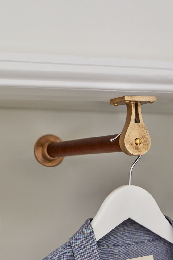 the wardrobe rail suspended end bracket is £36. it pairs with a \25 millim 20