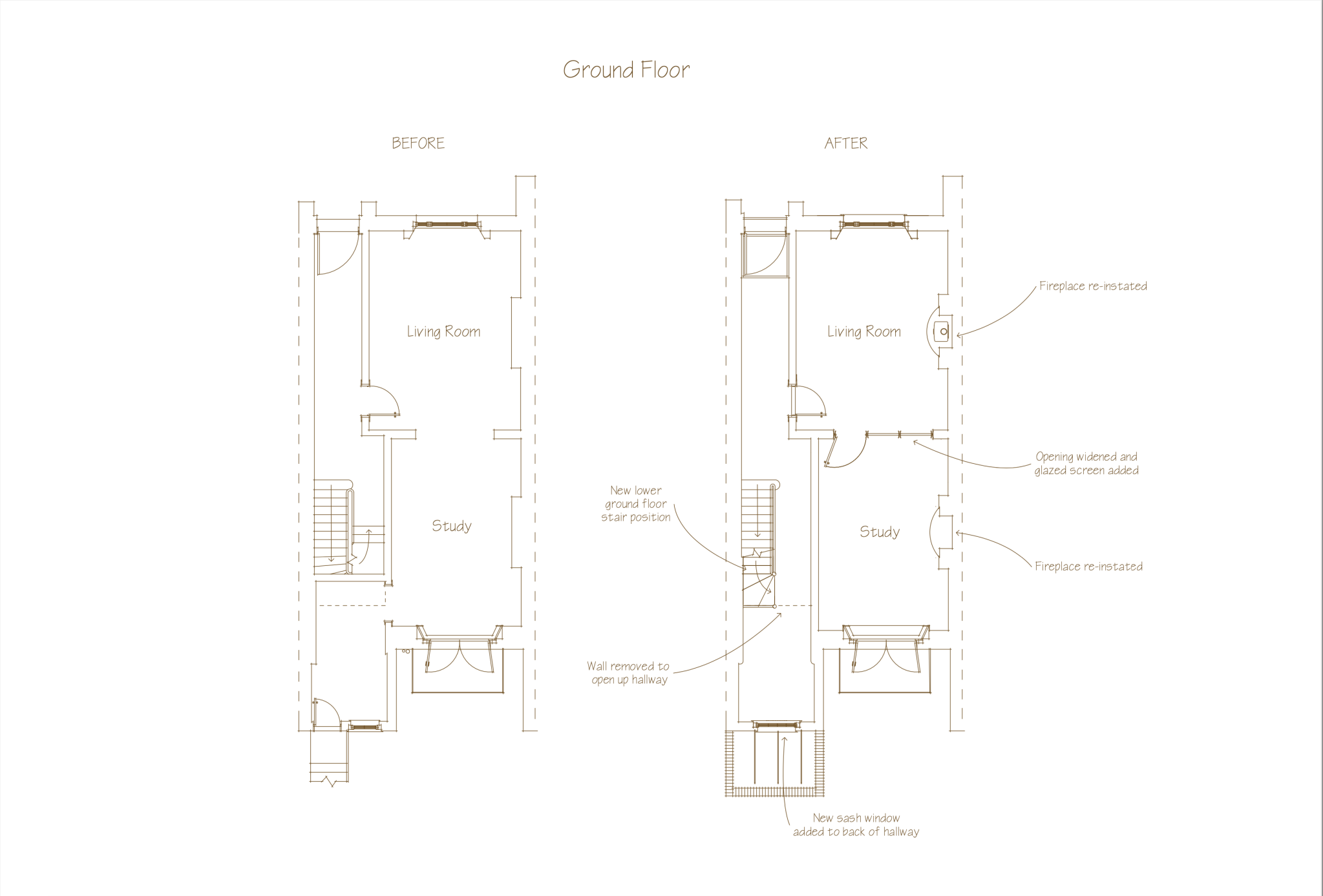 mark lewis interior design primrose hill townhouse floor plan before and after 25