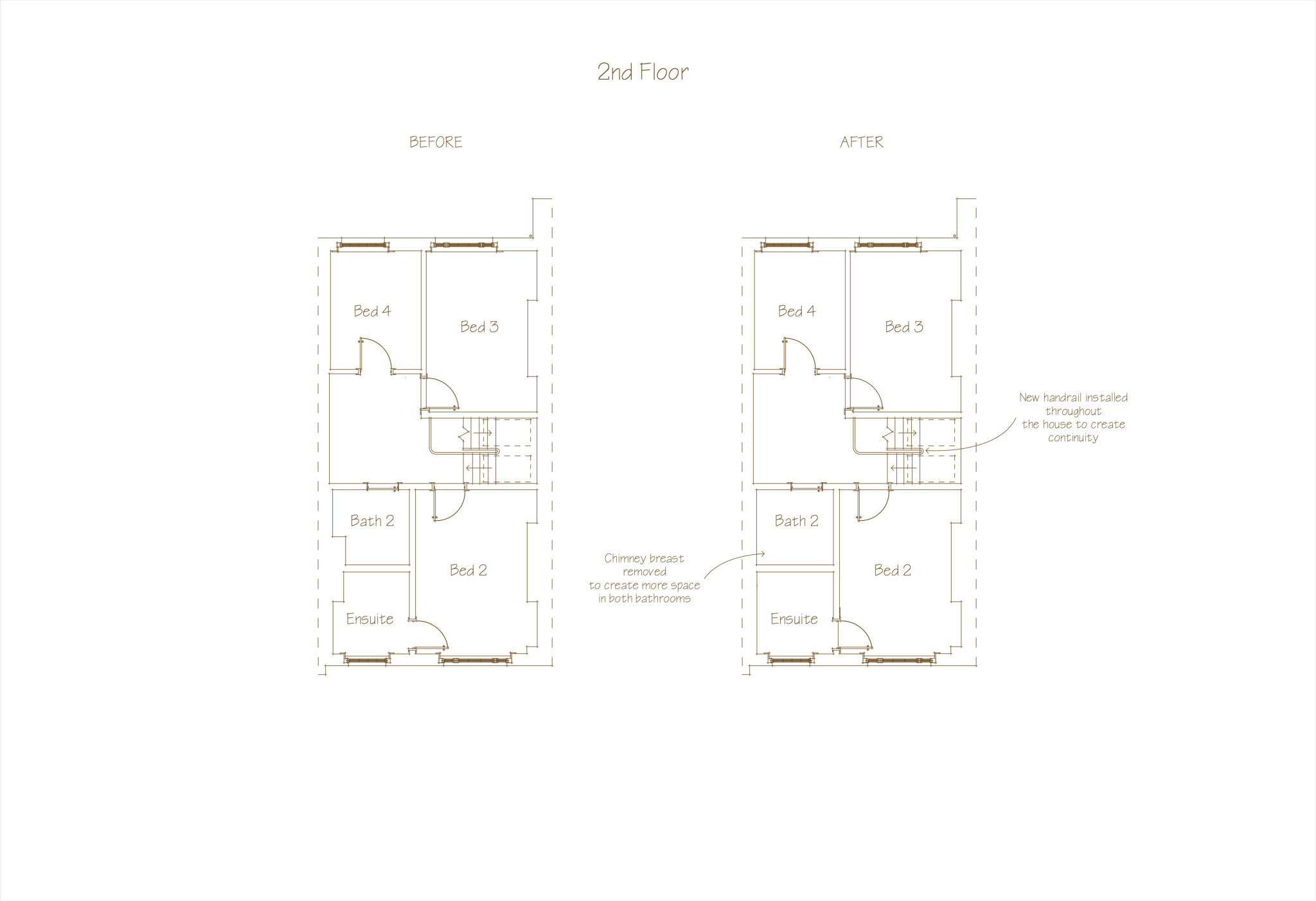 mark lewis interior design primrose hill townhouse floor plan before and after 27