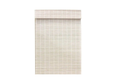 radiance farmhouse white matchstick bamboo blind  