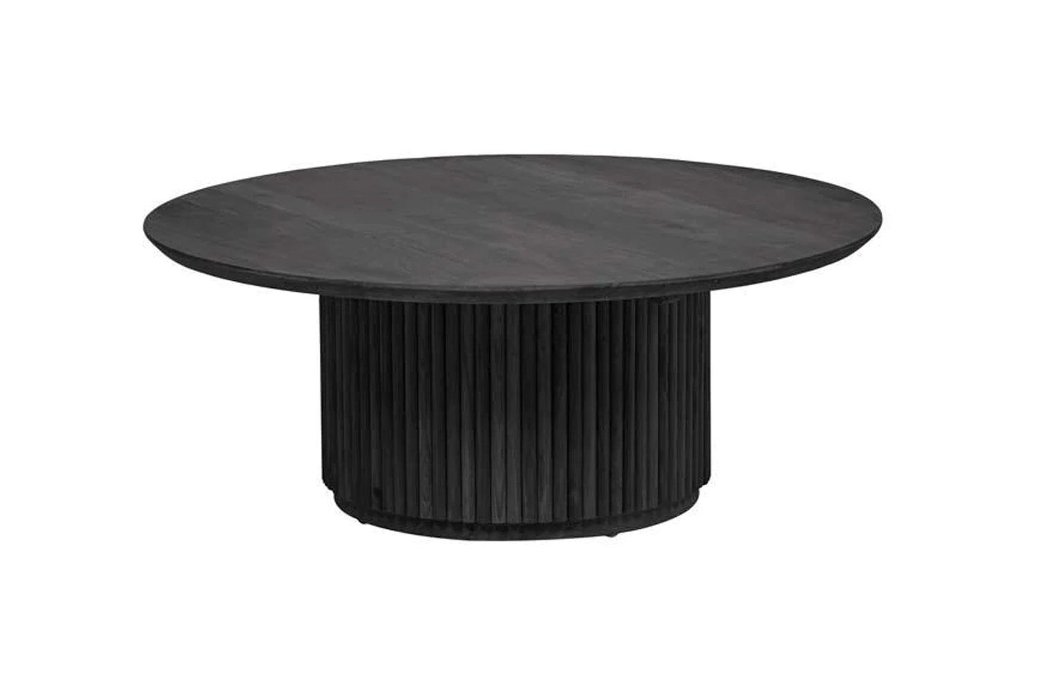 from vavoom, the tully coffee table in ebony is \$\1,5\15. another option is th 15