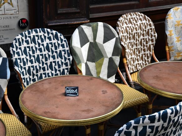 wayne pate studio four paris cafe chair covers 1  