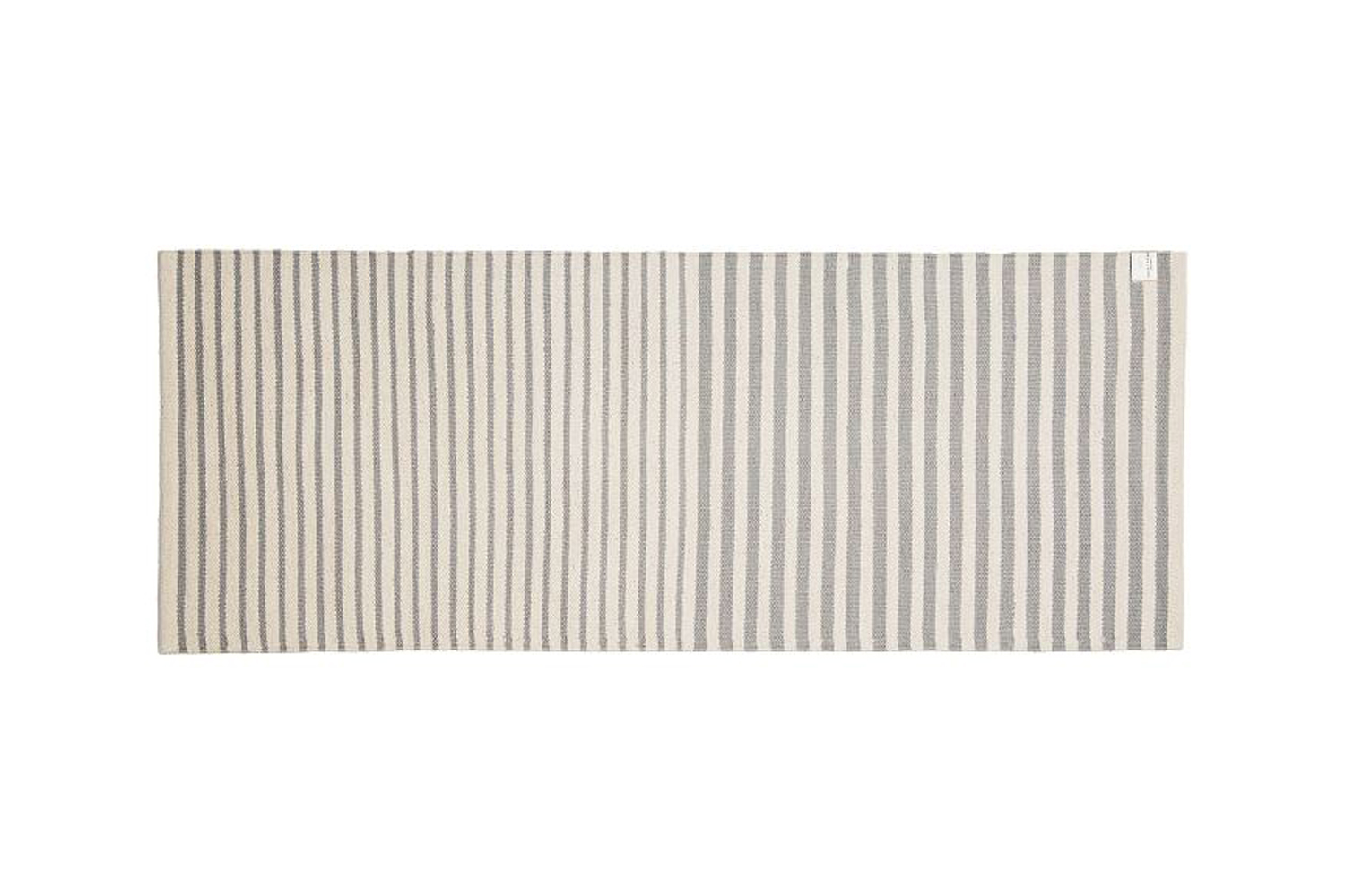 the quiet town ojai rectangle runner rug in storm is \$78 at west elm. 21