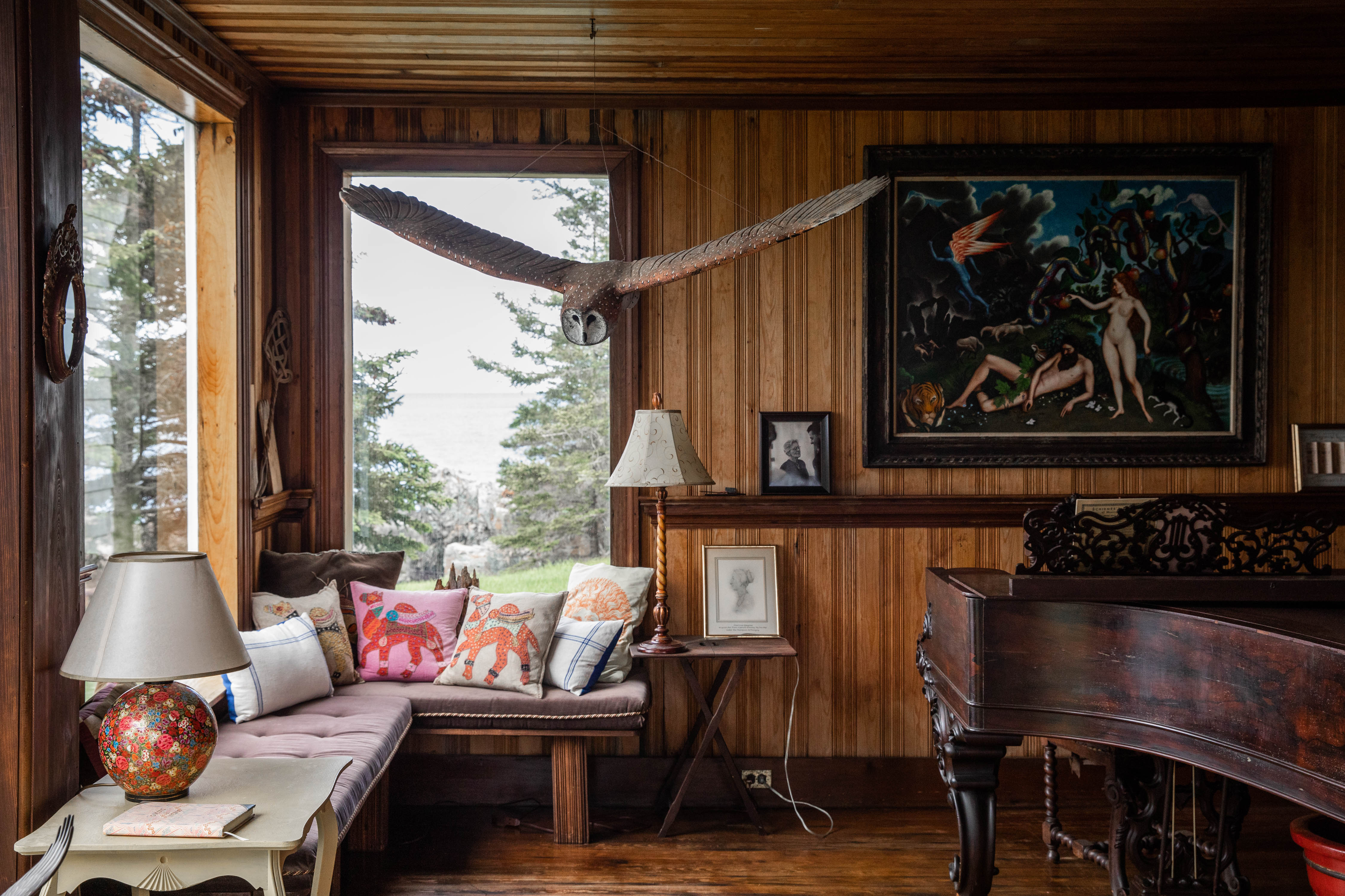 Heart and Science: A Researcher's Eccentric Handed-Down Home Off the Coast of Maine - Remodelista