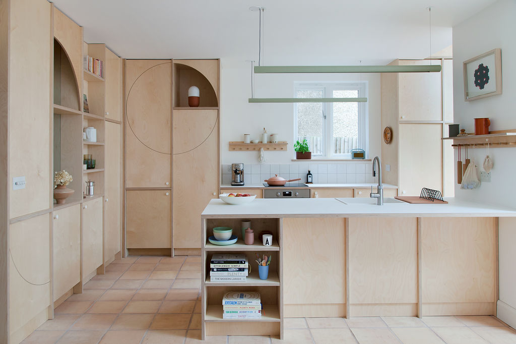 Kitchen of the Week: Playfulness and Plywood in a London Kitchen by Nimtim Architects - Remodelista