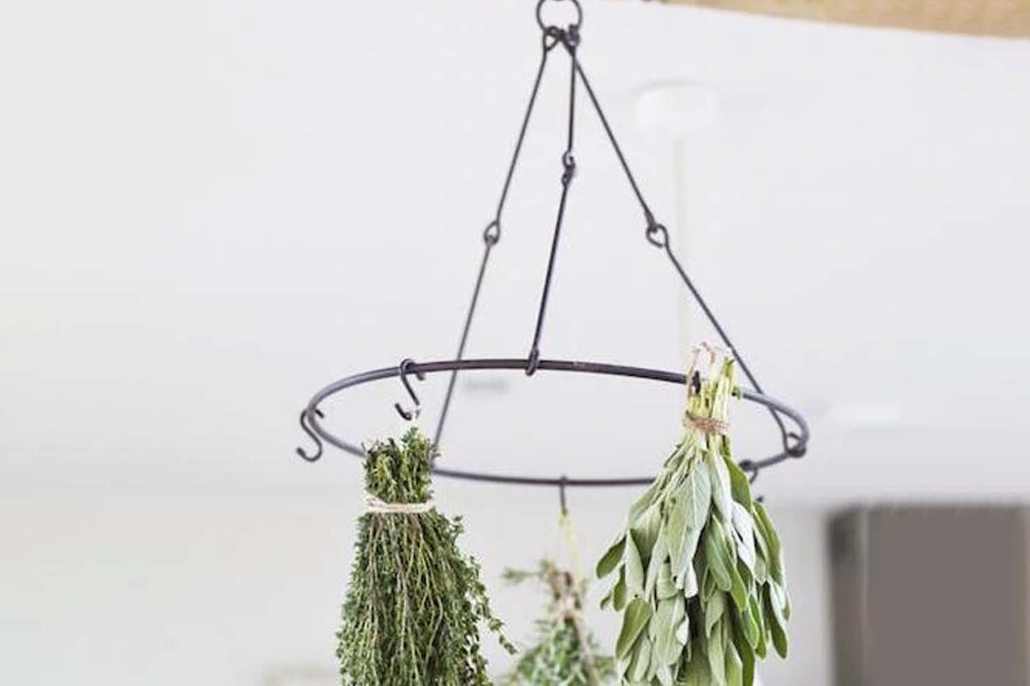 the iron hanging herb dryer is \$\28 at scout house. 17