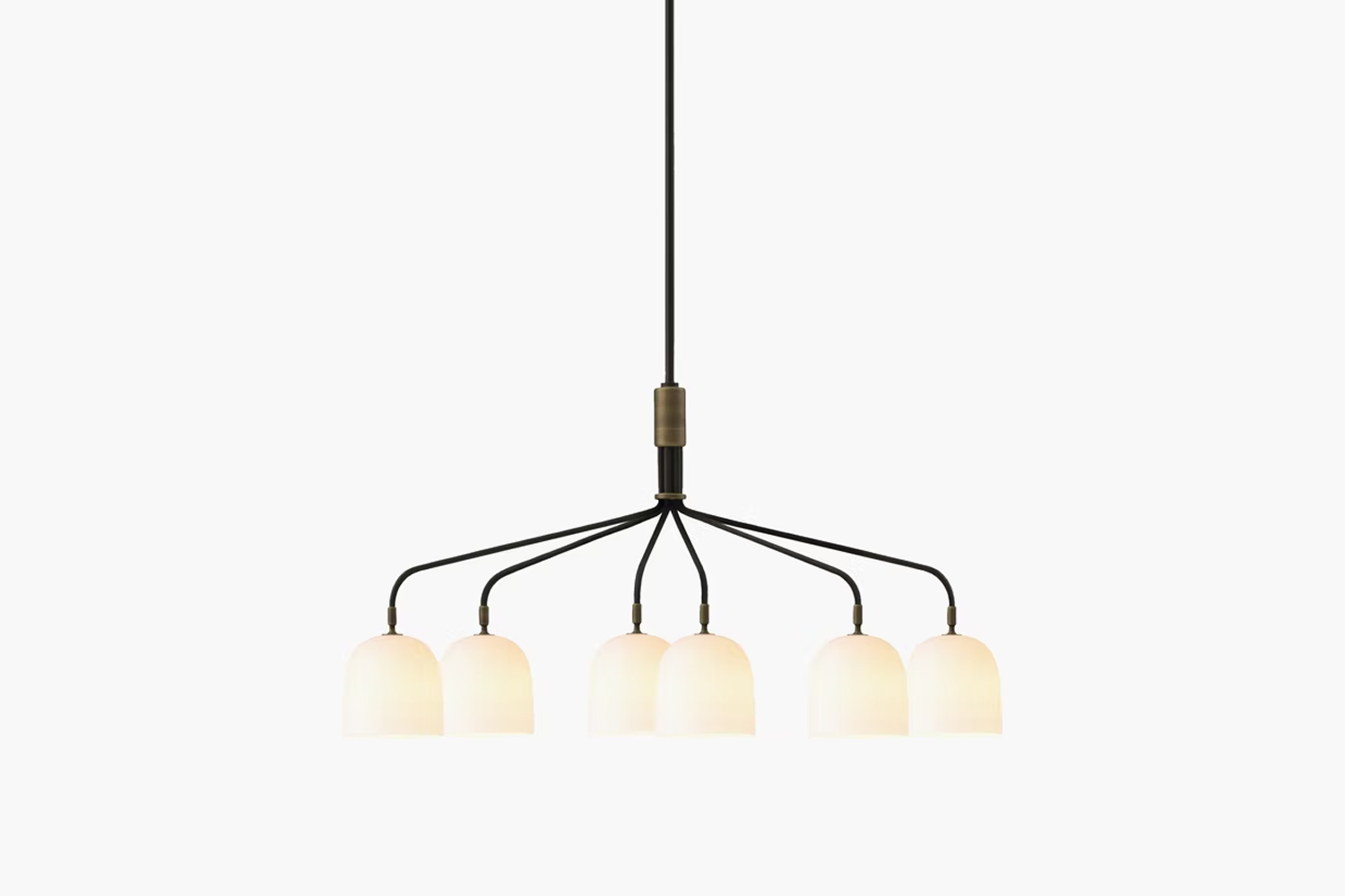 the howard chandelier is \$\2,595 at design within reach. 15