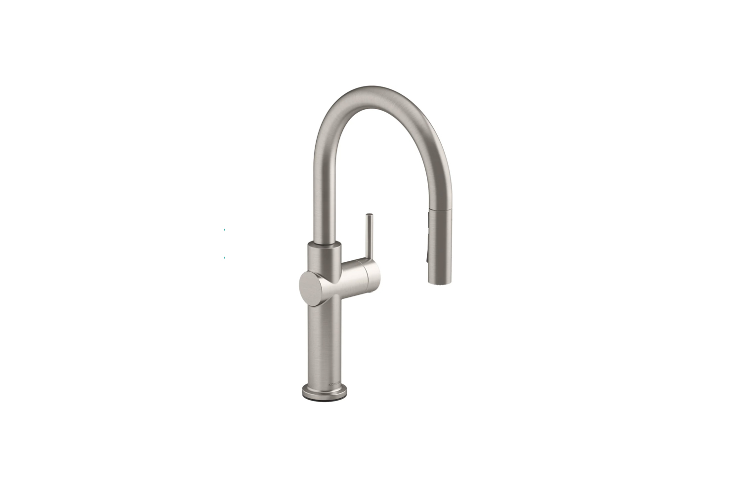 the kohler crue kitchen faucet in vibrant stainless is \$434.93 at build. 17