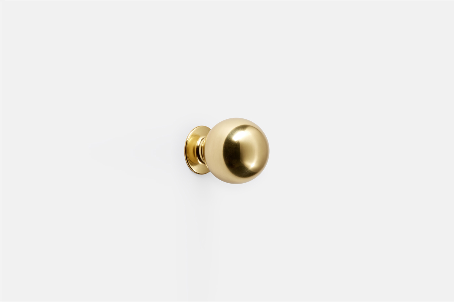 the ball cabinet knob, available in aged or unlacquered brass, is $19 at reju 9