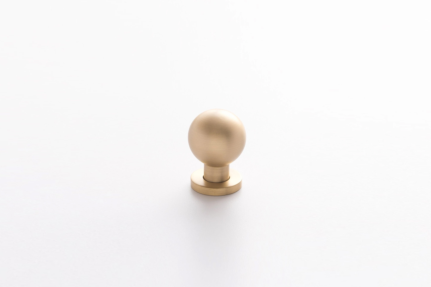 the ruth knob in satin brass is \$\18 at schoolhouse. 14