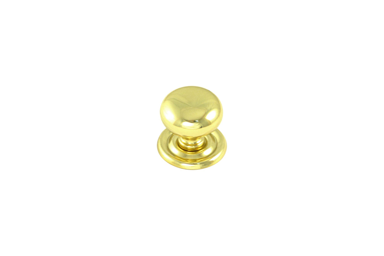the whitechapel \1 inch knob on back plate in polished or antique brass; \$35.9 16