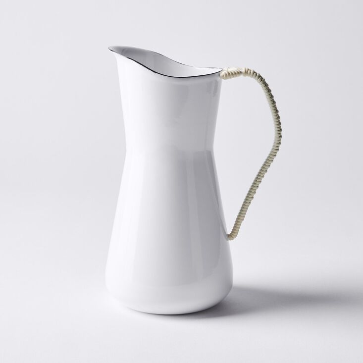 the dansk købenstyle wrapped handle water pitcher, \$95, recently availabl 11