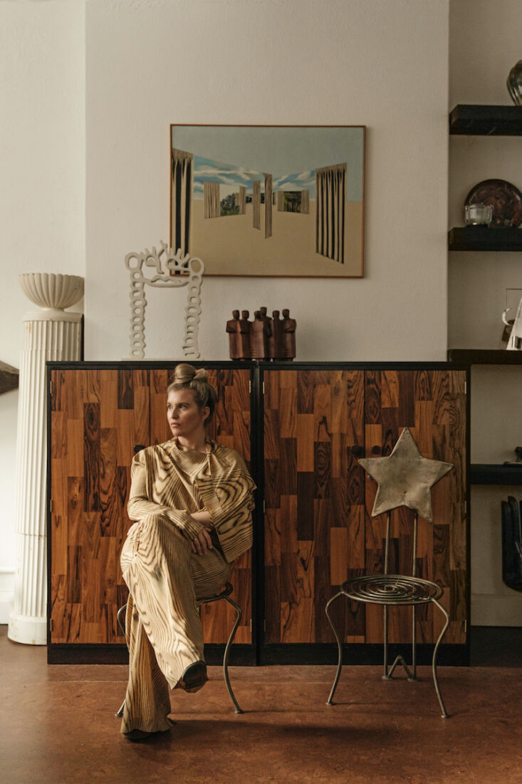 hollie bowden photographed in her new shoppable space. 9