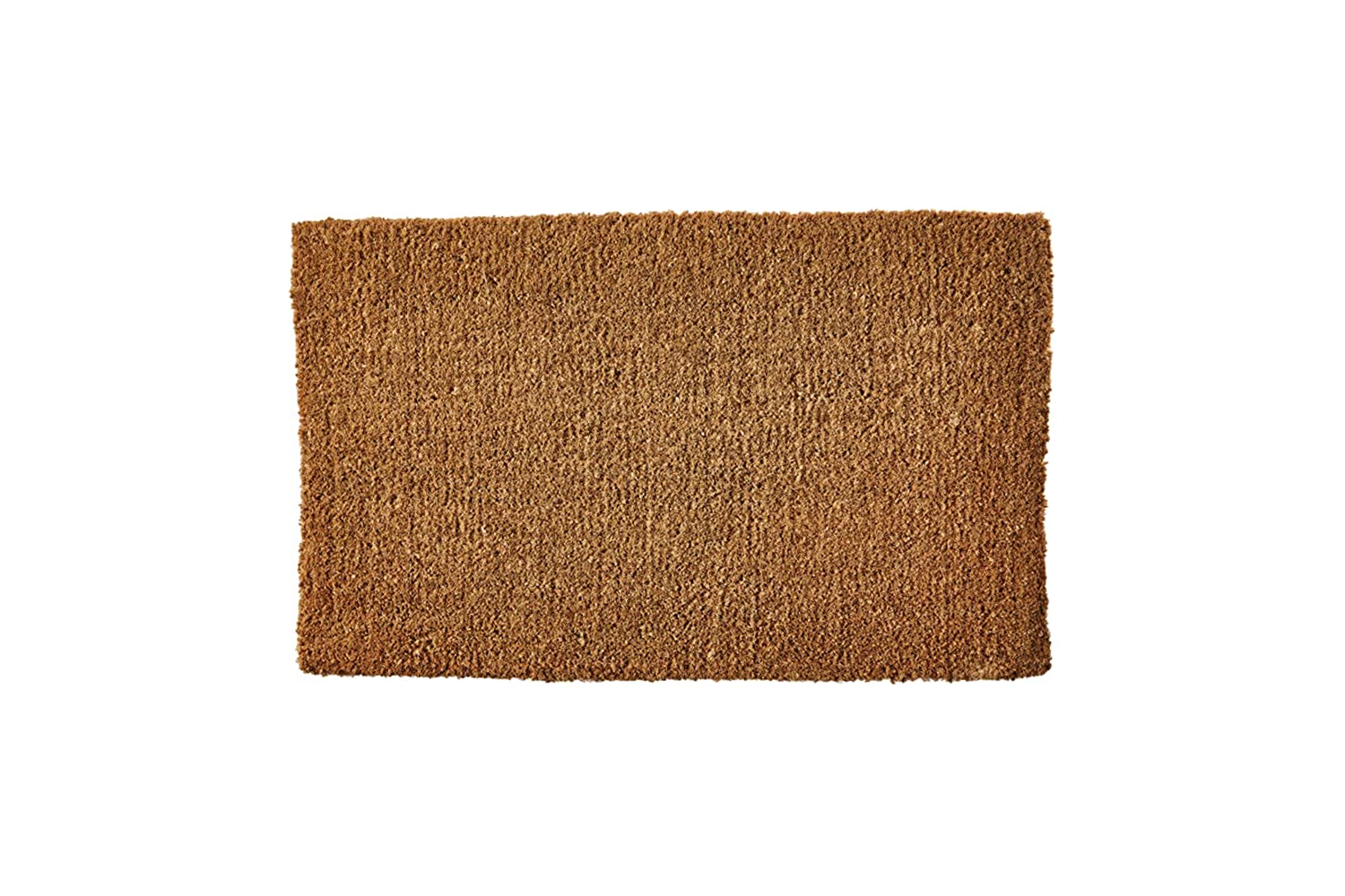 the coco coir door mat is inset into the kitchen floor and edged with metal tri 25