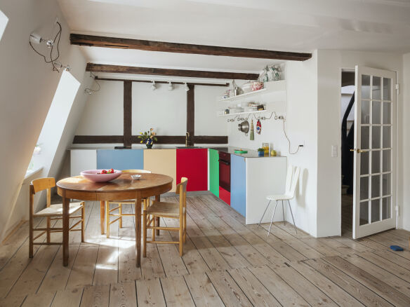 Kitchen of the Week A Cubist Approach for an Apartment Makeover portrait 24